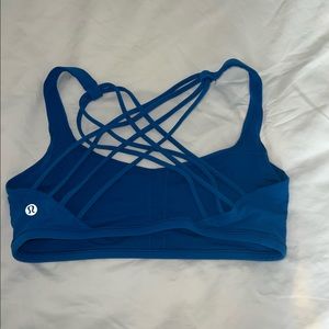 Blue Free to Be Wild Light Support A/B Cup